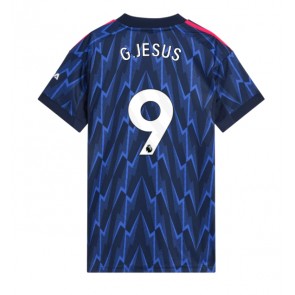 Arsenal Gabriel Jesus #9 Replika Udebanetrøje Dame 2025-26 Kortærmet